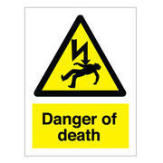 Danger Of Death Sign